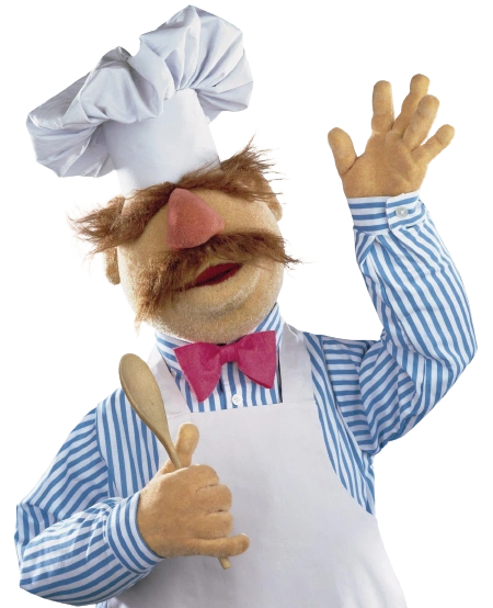Swedish Chef from the Muppet's show